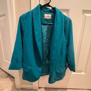 Teal Women's Blazer